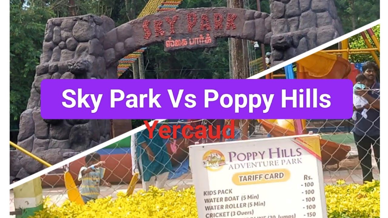 Poppy Hills Adventure Park in Yercaud
