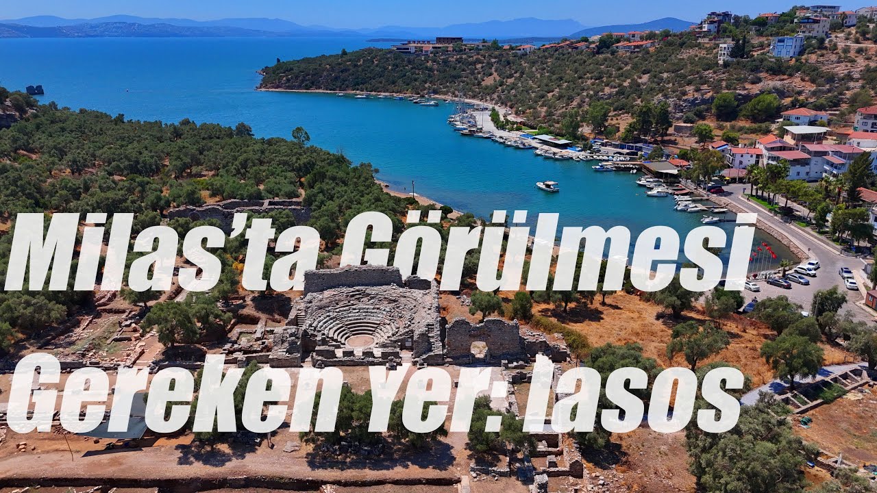 Kıyı Kışlacık & İasos Antik Kenti | Milas&rsquo;ın Gizli Cenneti | Drone ve Karavan Kampı 4K VİDEO