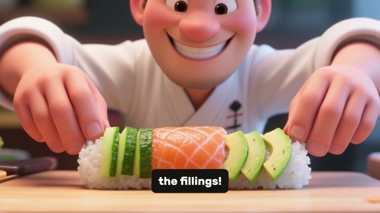 Приготовьте суши за 60 секунд! 🍣⏱️