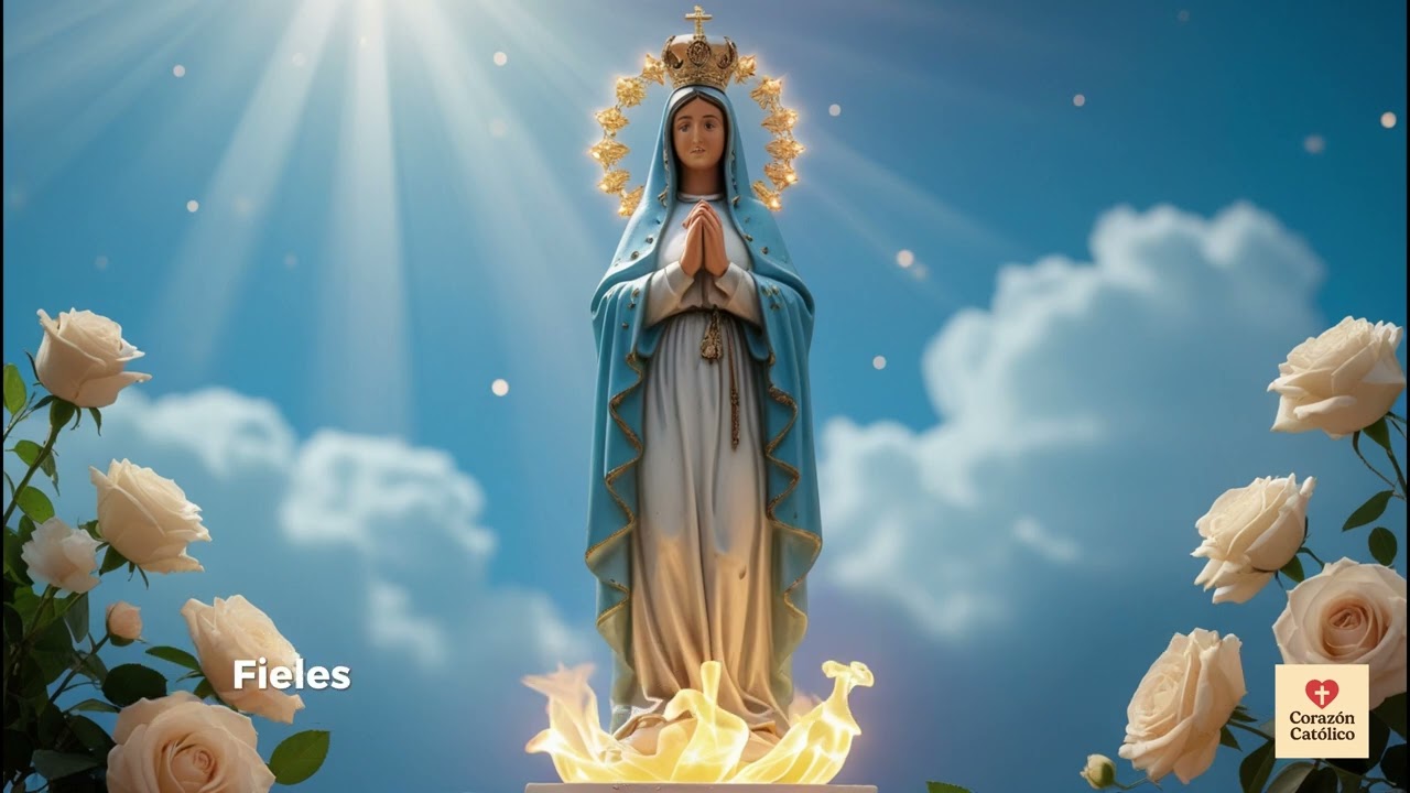 ✨ Oración a la Virgen de Fátima 🙏 | Rezo poderoso para pedir paz, fe y protección