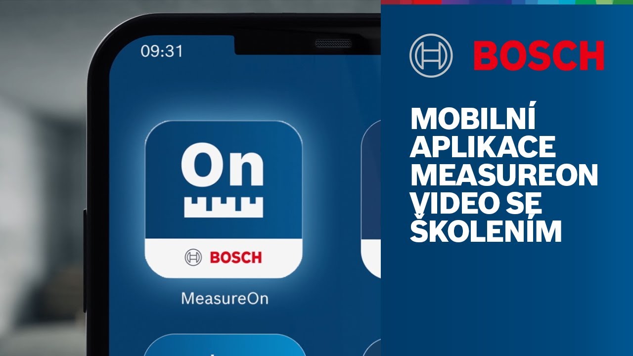 Aplikace Bosch MeasureOn: Všechny informace jako na dlani