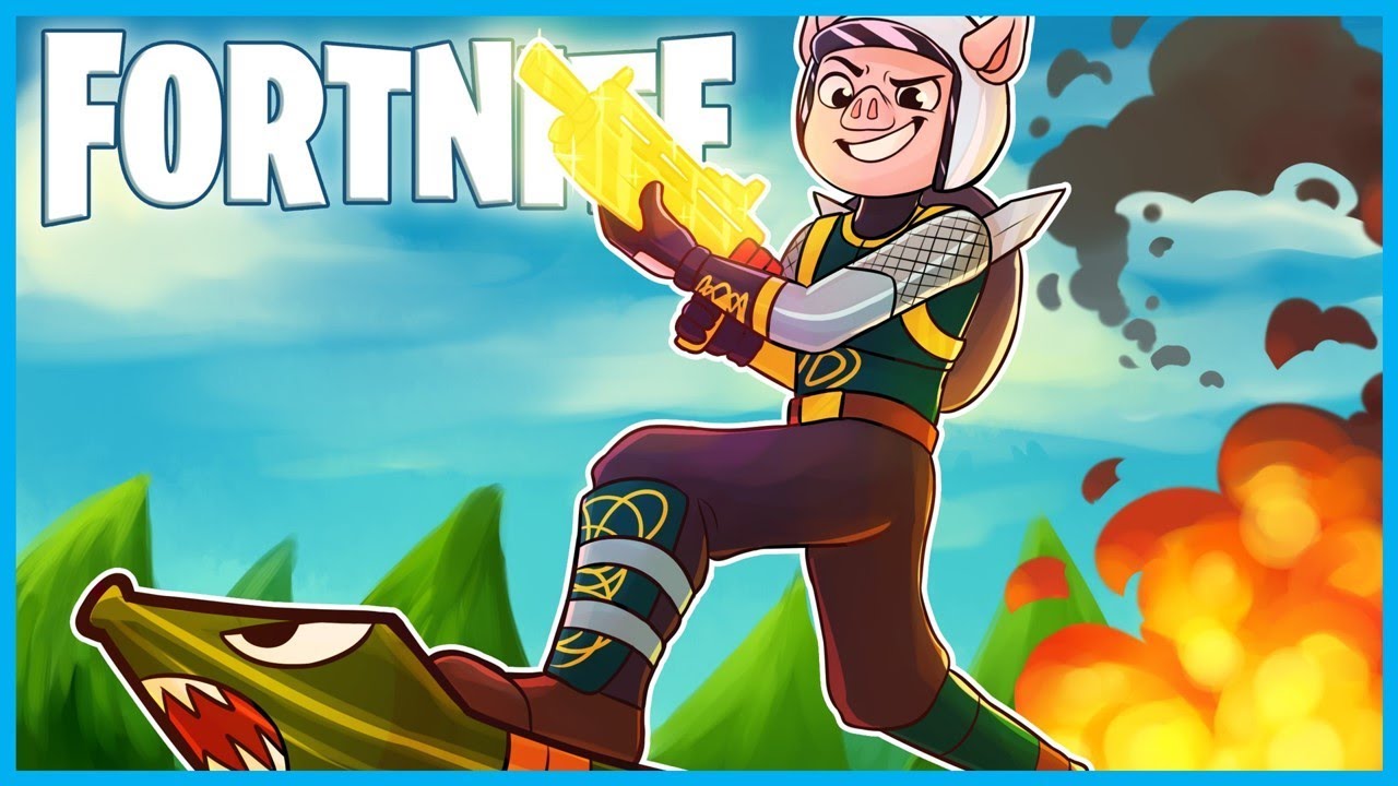 *НОВЫЙ* ЛЕГЕНДАРНЫЙ ТЯЖЁЛЫЙ ДРОБОВИК &mdash; это ЗВЕРЬ в Fortnite: Battle Royale! (Смешные моменты Fort...