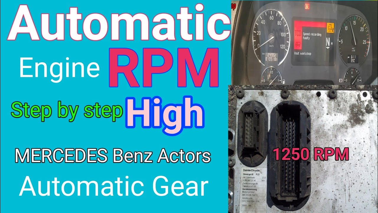Engine Automatic High RPM    Gear  Not Sefting problem Of MR FR Wiring
