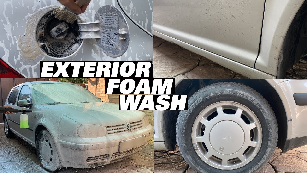 VW Golf 4 Deep Wash | Exterior Car Detailing | ASMR Satisfying Auto Detail