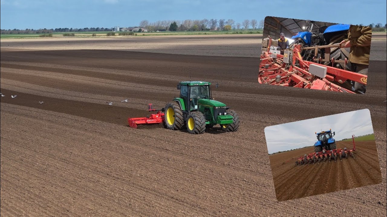 John Deere 8400 x Maschio Aquila 6M 🤝🏼 и сеялка для свеклы...