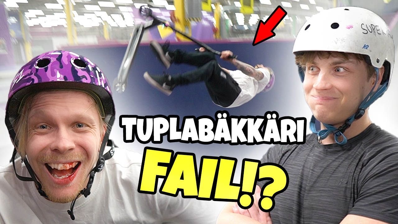 Ekaa kertaa koskaan scoottaamassa.. ft.Mikirotta & Sp pojat. // (Tuplabäkkäri fail?!?)