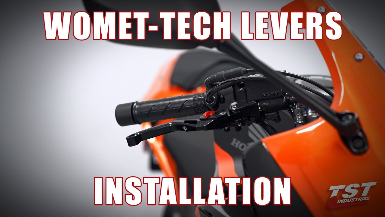 How to install Womet-Tech Levers on a 2016+ Honda CBR500R by TST Industries