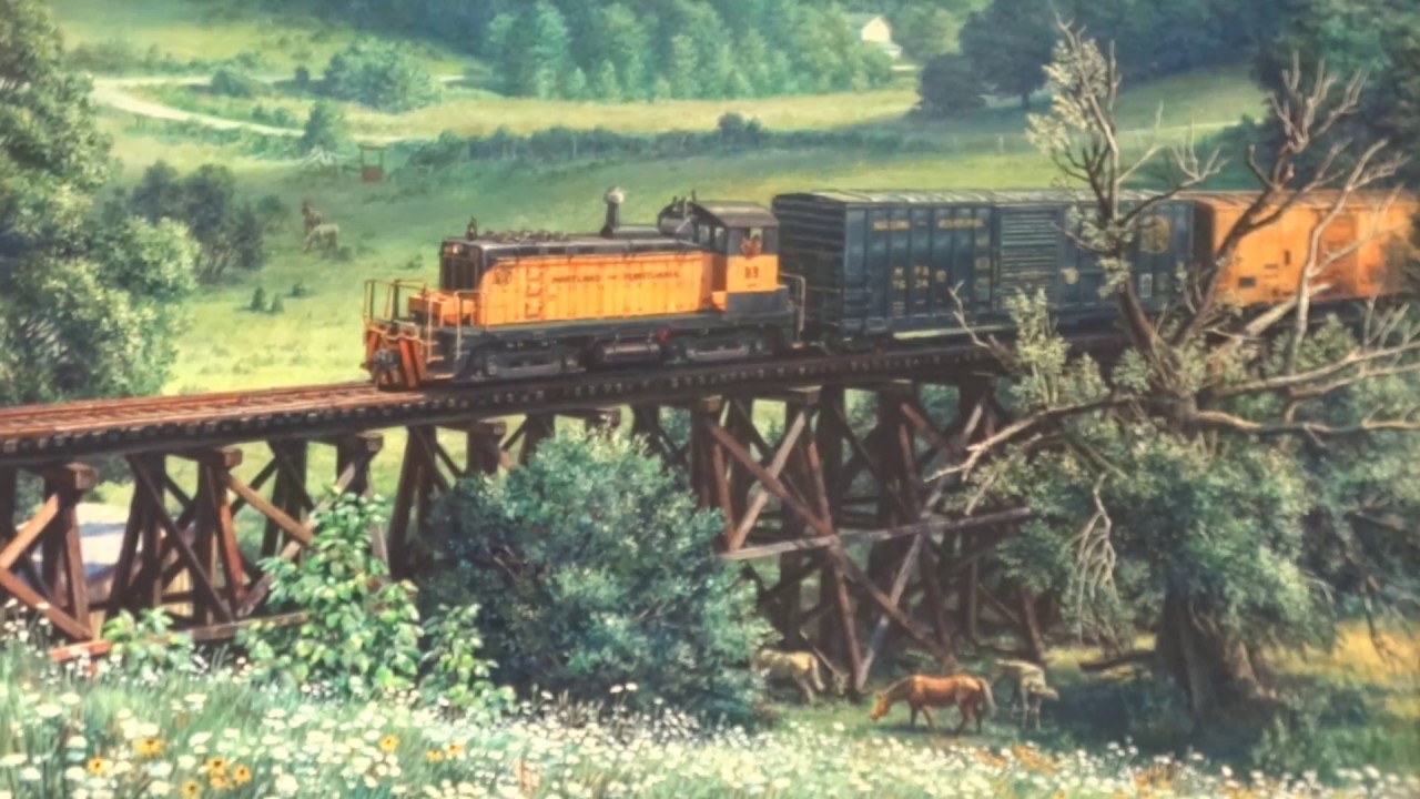 Muddy Creek Forks PA Revisited (with Ma & Pa RR) (Oct 23 2016)