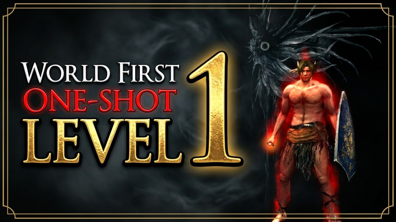 SOUL LEVEL 1 One Shot Challenge | Dark Souls (Glitchless No Leveling)