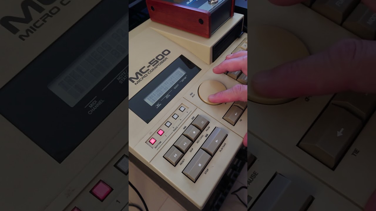 Roland MC-500   打ち込み