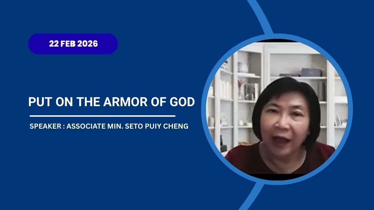 FCT Sunday Service via Zoom | 22 Feb 2026 | Put On The Armor of God