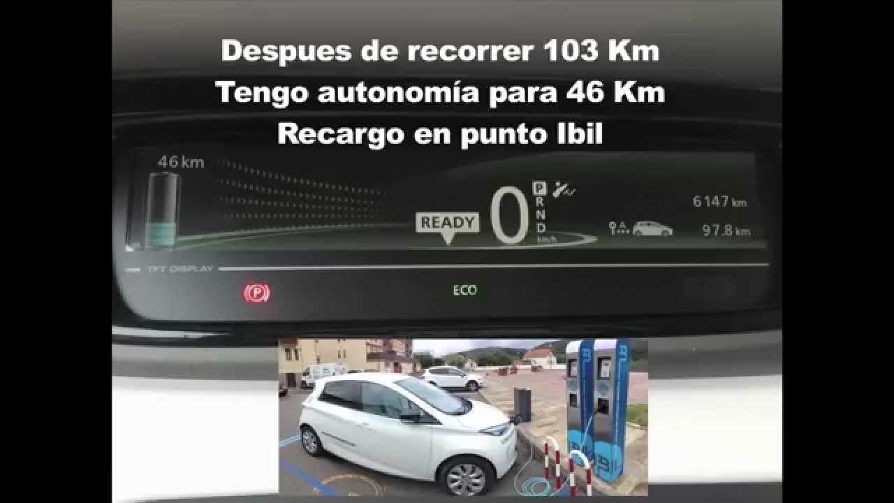 Prueba Autonomía Renault Zoe