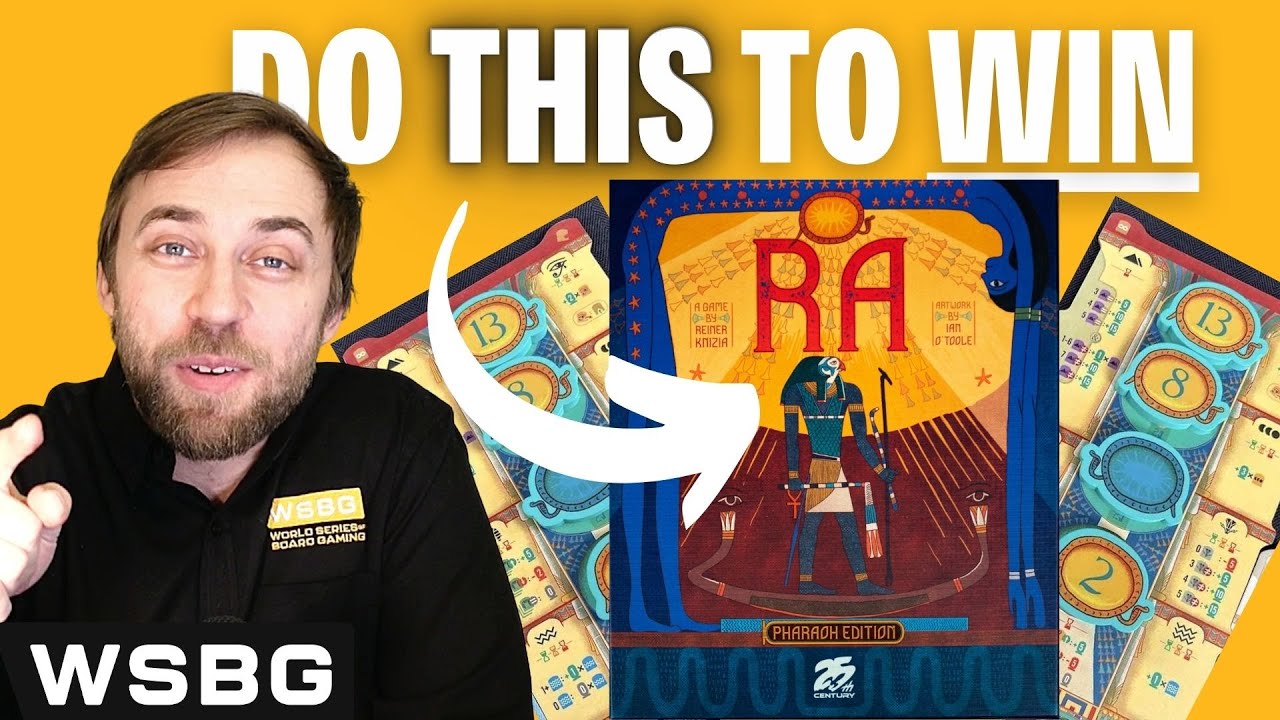 How to Win Ra | Ra Strategy Tips | World Series of Board Gaming