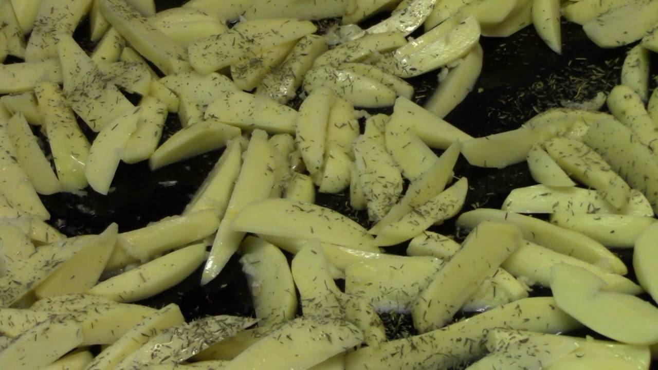 Cantadou fyllda biffar med klyftpotatis