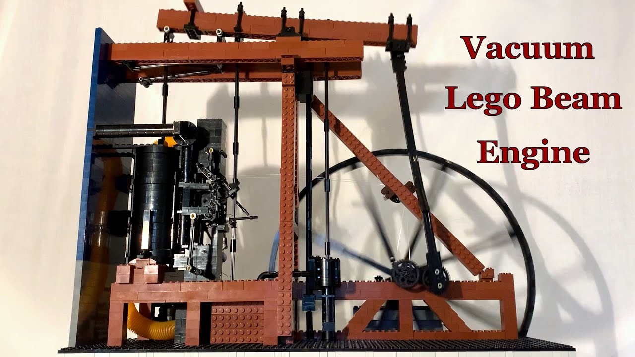 Lego Beam Engine, Lego steam engine, James Watt 1788