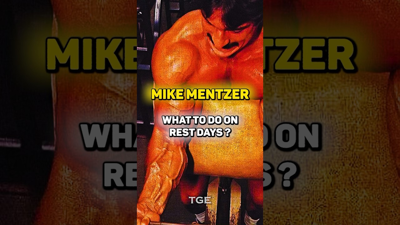 Mike Mentzer. What to do on rest days ?