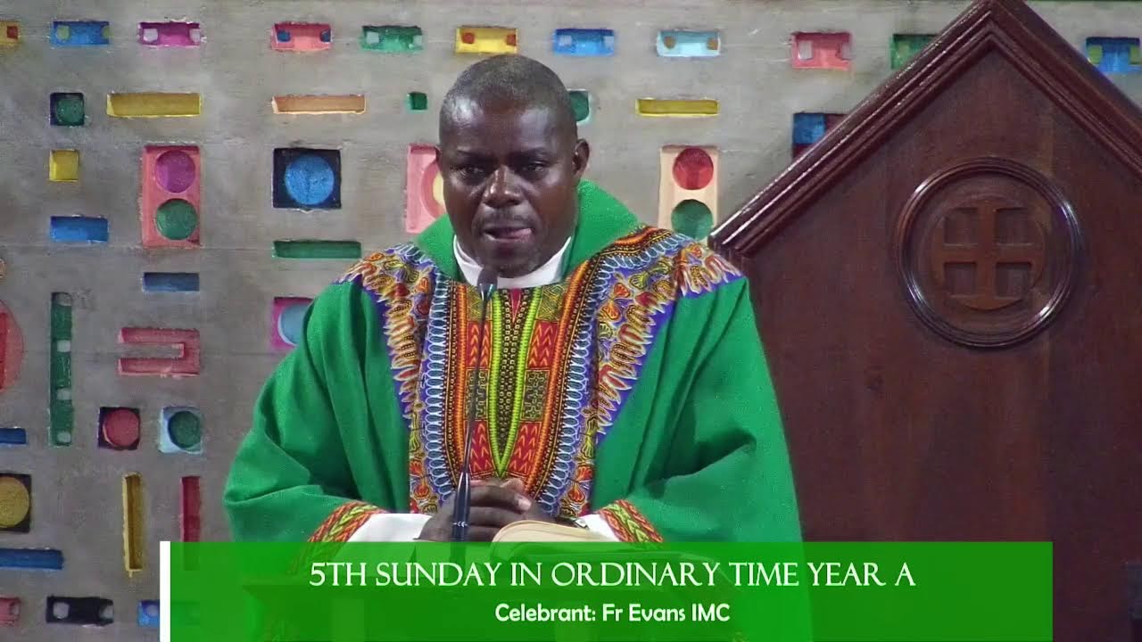 Consolata Shrine Live  08/02/2026  :00 M,  5th Sunday in Ordinary Time Year A