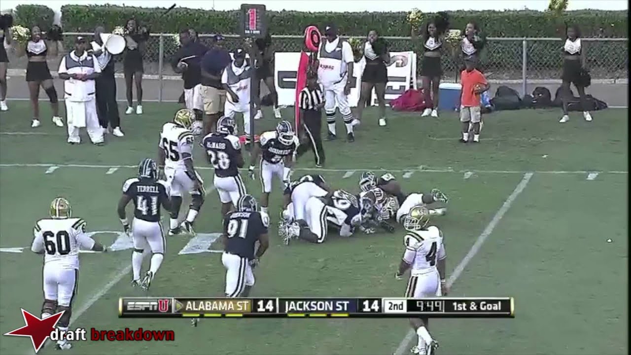 Isaiah Crowell (RB) Alabama State vs Jackson State 2013