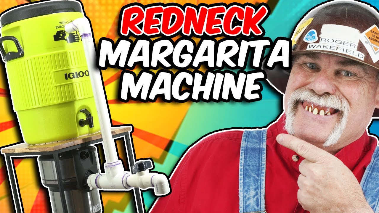 Plumbing a MARGARITA MACHINE - How to make a redneck margarita machine!