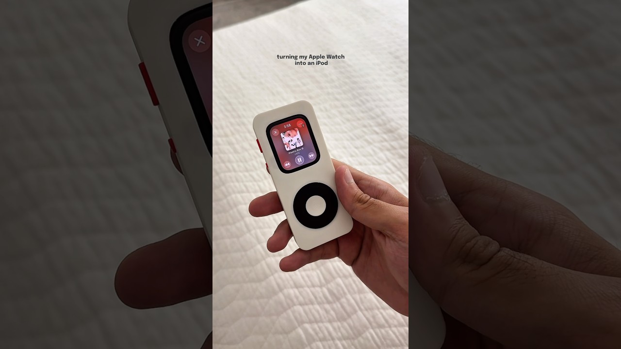turning my Apple Watch into a iPod #appleproduct #apple #applewatch #ipod