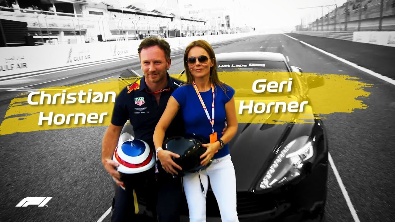 Christian Horner's Spicy Lap With Geri Horner! | Pirelli Hot Laps