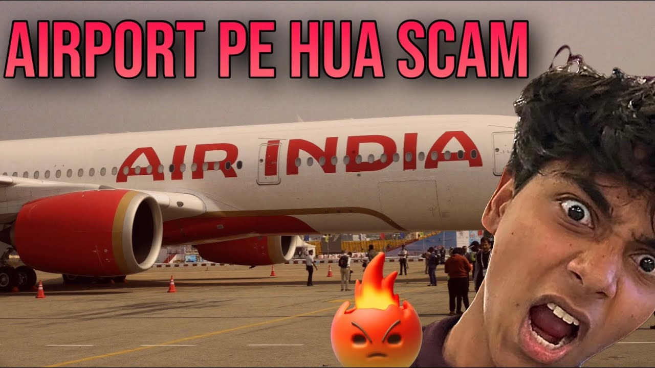 Hamare Sath Hua Airport Pe Scam 😡|| Dubai To Kanpur || Air India Flight #vlog#dubailfe#dubai