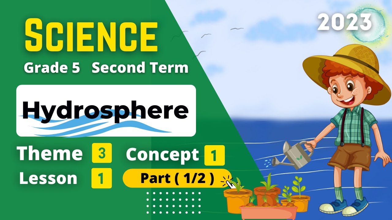 Grade 5 | SCIENCE | Unit 3 - Concept 1 - Lesson 1 - Part (1/2) | Hydrosphere