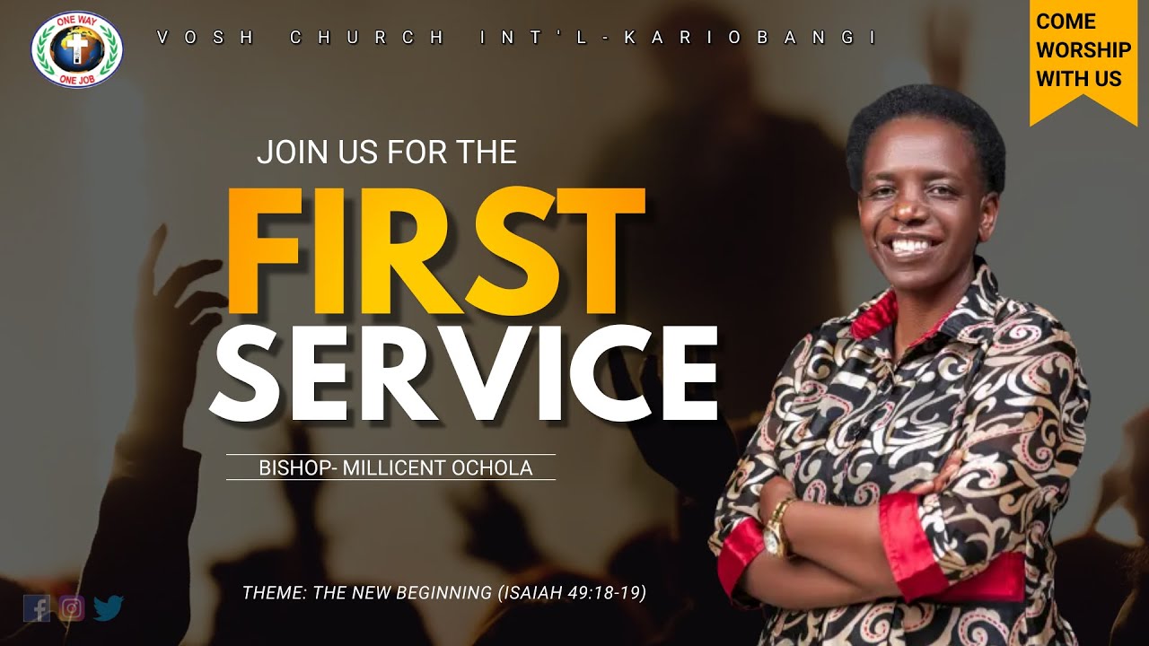 FIRST SERVICE ||  SUNDAY 25TH JANUARY, 2026