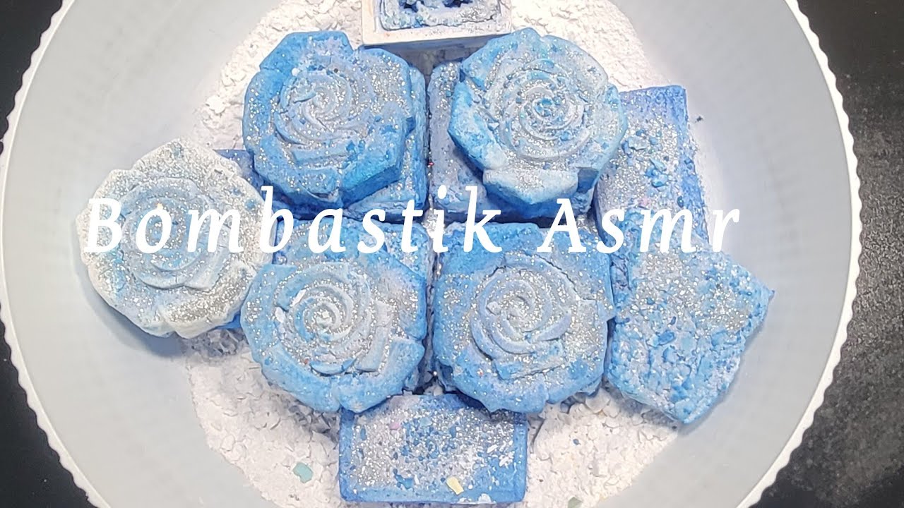 Crunchy, Dusty and Pasted Blocks 😋#asmrgymchalk 