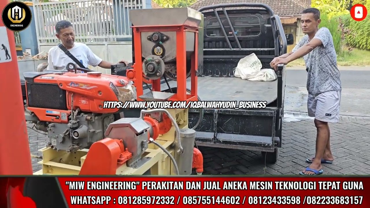 Langsung Angkut..!!! Mesin Cetak Pelet Pakan Ikan Apung Pesanan Konsumen  Tulungagung Jawa Timur