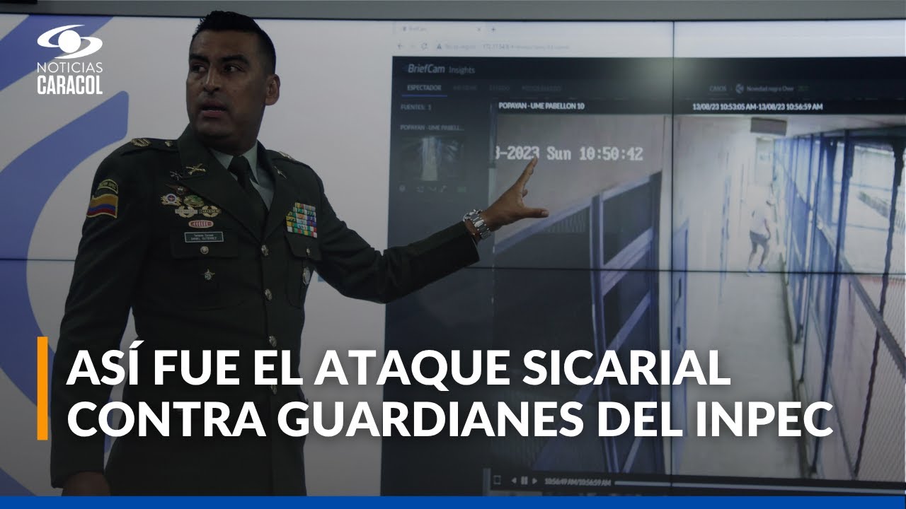 La razón por la cual habrían atentado contra cuatro guardianes del Inpec frente a cárcel La Modelo