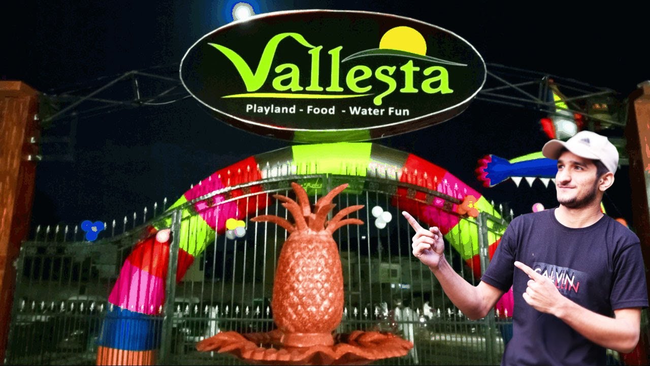 Vallesta Amusement Park Wah Cantt | Boating | Discovery | World of jumping castles | Waterfall