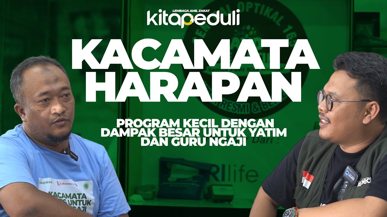 KACAMATA HARAPAN : Program Kecil dengan Dampak Besar untuk Yatim dan Guru ngaji