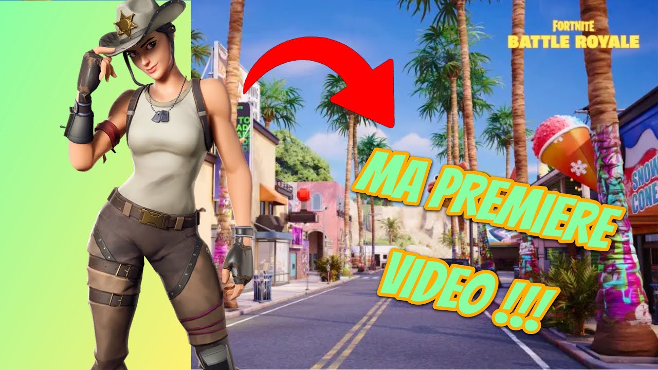Ma Première Vidéo !!! #fortnite #premièrevidéo