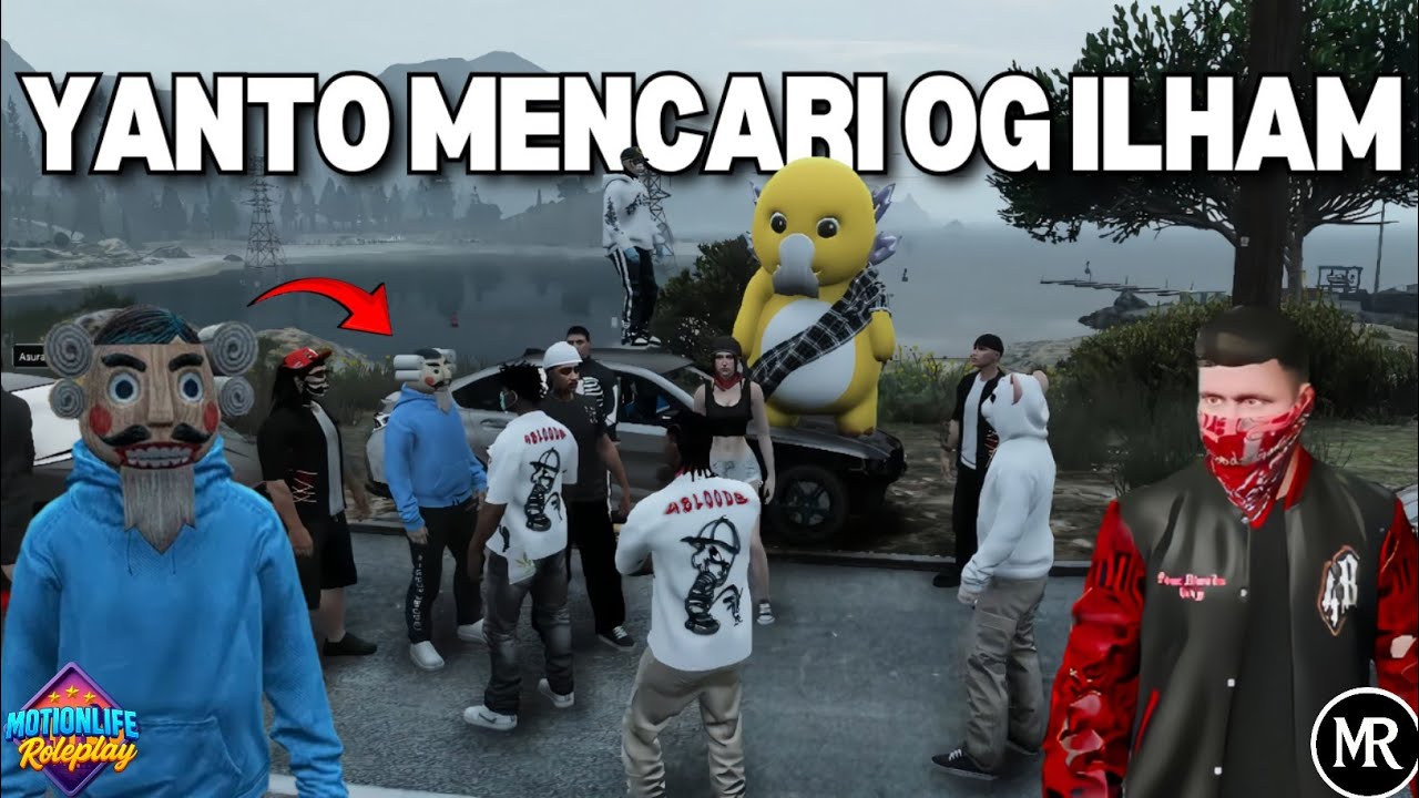 YANTO BERTEMU 4 BLOOD DAN MENCARI OG ILHAM ?! GTA V ROLEPLAY #motionliferp 