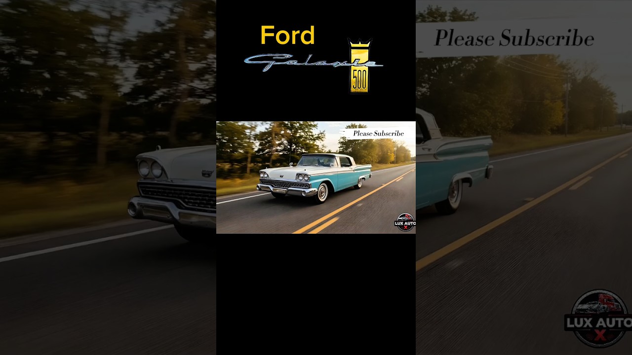 #Ford #Galaxie Evolution 1959&ndash;1974 | Classic American Full-Size Muscle car history #luxautox