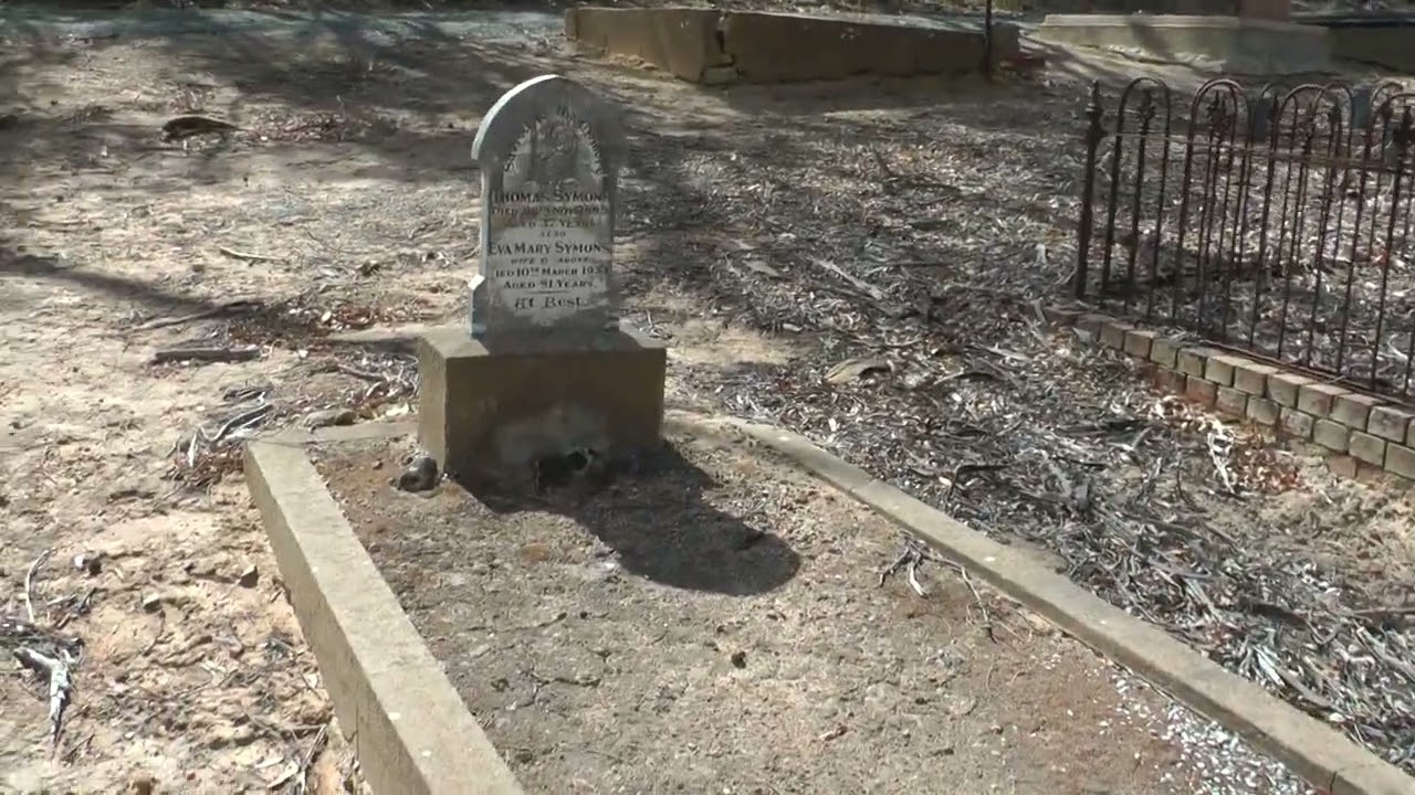 Exploring the historic Clare cemetery