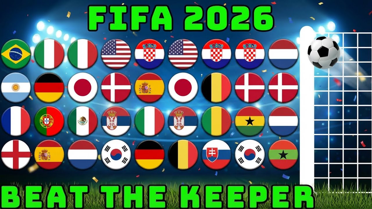 BEAT THE KEEPER - FIFA 2026 DAY 3 ~ ALGODOO GAMES