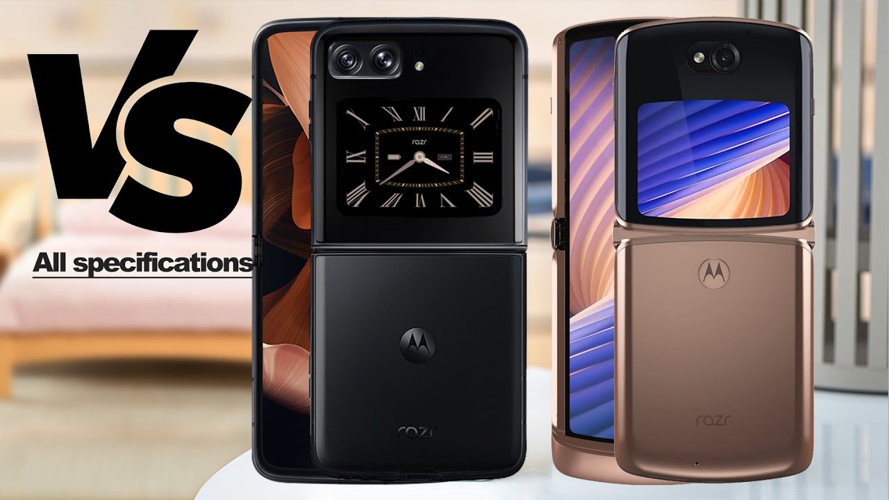 Motorola Razr 2022 VS Motorola Razr 2020 I based on the official