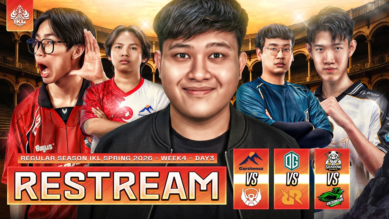 NOBAR OG VS RRQ SEKALIAN FINAL PKL  | RESTREAM IKL WEEK 4 DAY 3