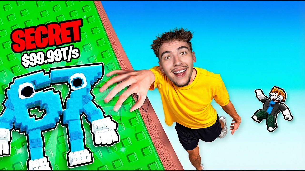 J'ai GRIMPÉ pour Atteindre le niveau MAX de Brainrot... (Roblox)