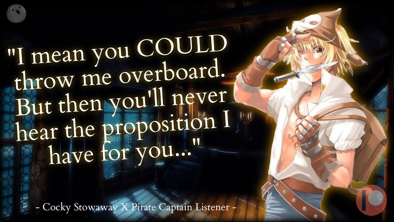 Catching A Charming Stowaway On Your Ship [Strangers To Lovers] [Captured] [M4A] [ASMR RP]