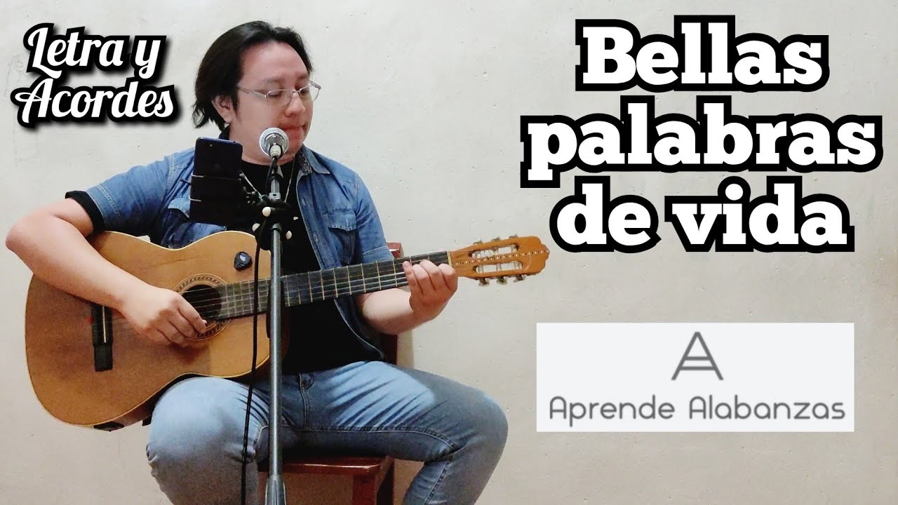 ¿Cómo tocar Bellas Palabras De Vida? | Aprende Alabanzas