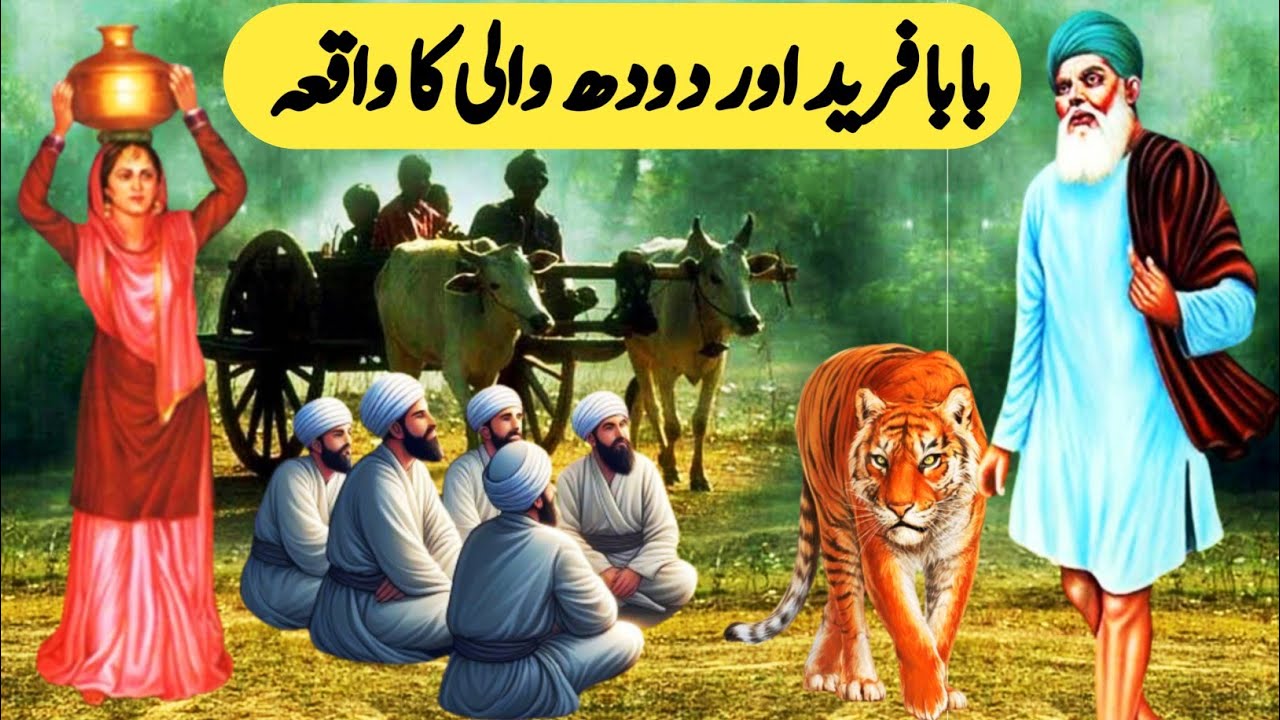 Baba Farid aur Doodh wali aurat ka waqia | Baba farid ud din Ganj Shakar ka waqiya in urdu/Hindi