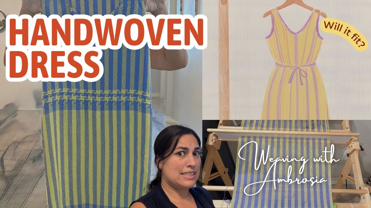 Weaving My Own Dress From Scratch (DIY Weaving Project)