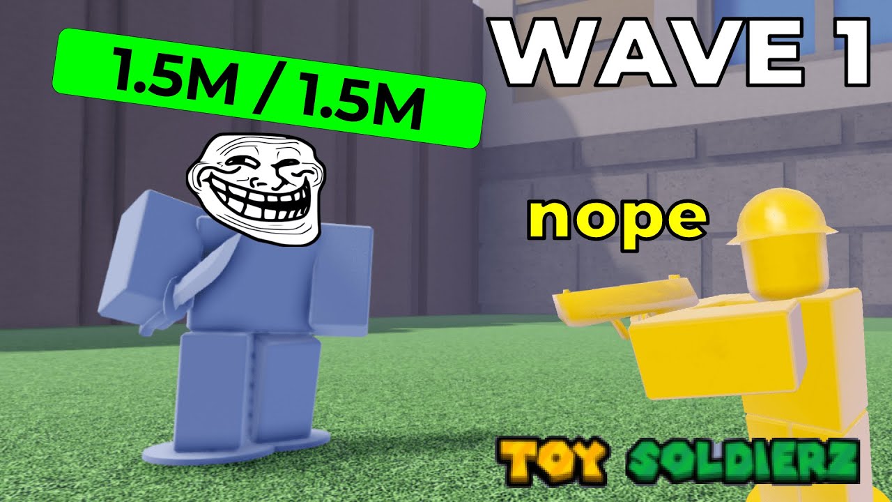 Троллинг нубов с множителем сложности 5466x... | Toy SoldierZ