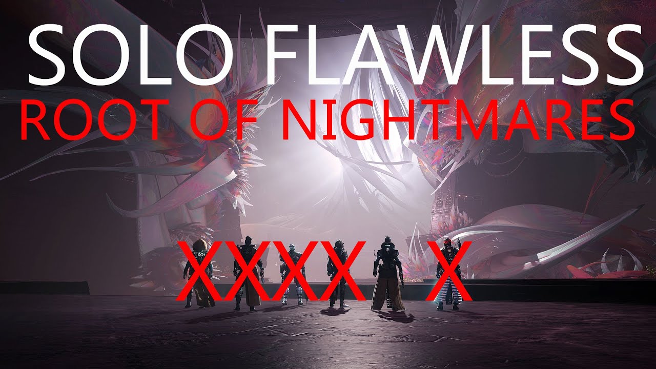 Solo Flawless Root of Nightmares | Warlock | Season Reclamation | Destiny 2