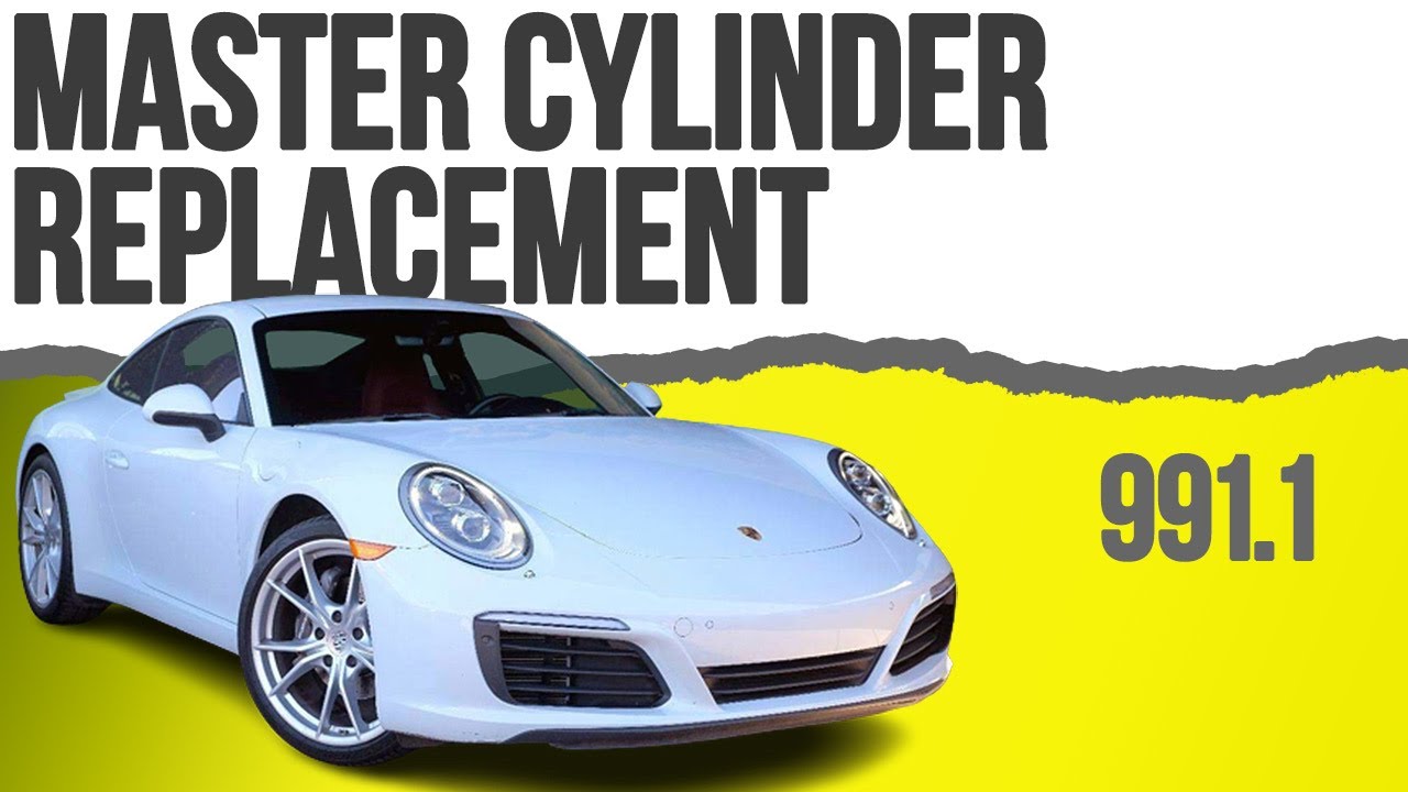 Porsche 991.1 Carrera Master Cylinder Replacement (2012 - 2016)