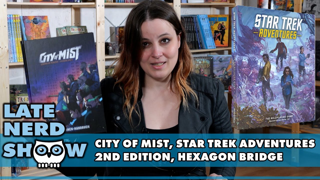 City of Mist in der Neuübersetzung, Star Trek Adventures 2nd Edition | Late Nerd Show