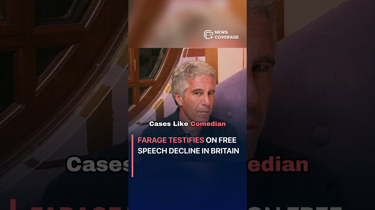 Farage Testifies on Free Speech Decline in Britain #politics